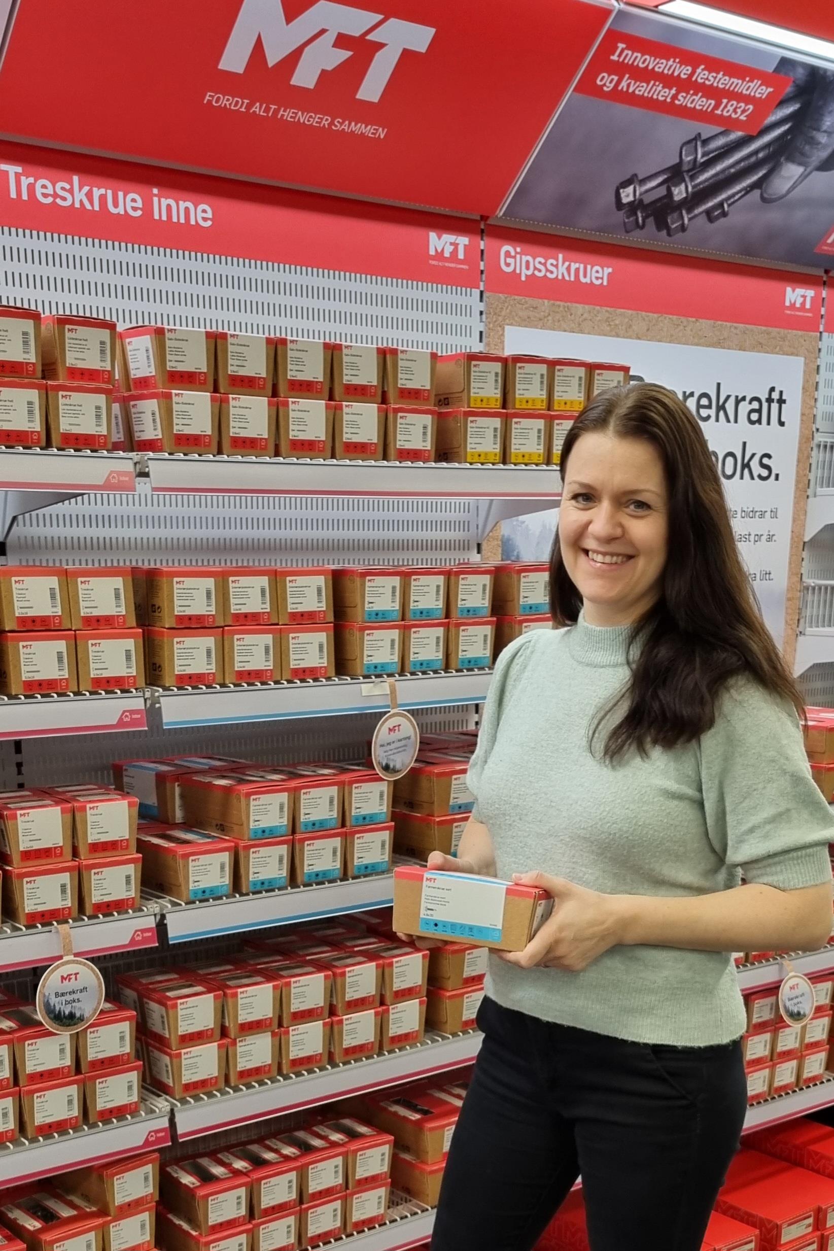 Line Otnes, Markedsansvarlig i Hikoki Power Tools Norway AS.